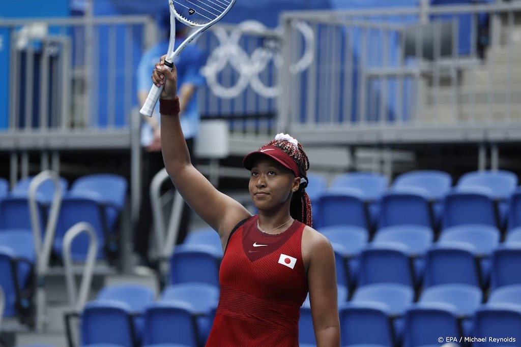Tennisster Osaka wint ook haar tweede partij op Olympische Spelen