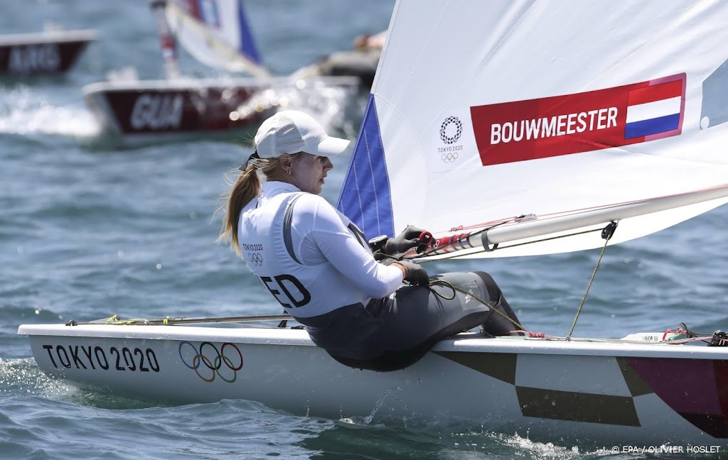 Zeilster Bouwmeester zevende in derde olympische race