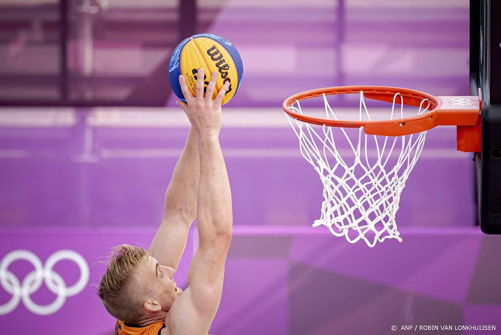 3x3 basketballers na verlenging onderuit tegen Belgen