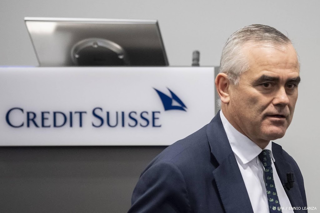 WSJ: topman Thomas Gottstein van Credit Suisse gaat vertrekken