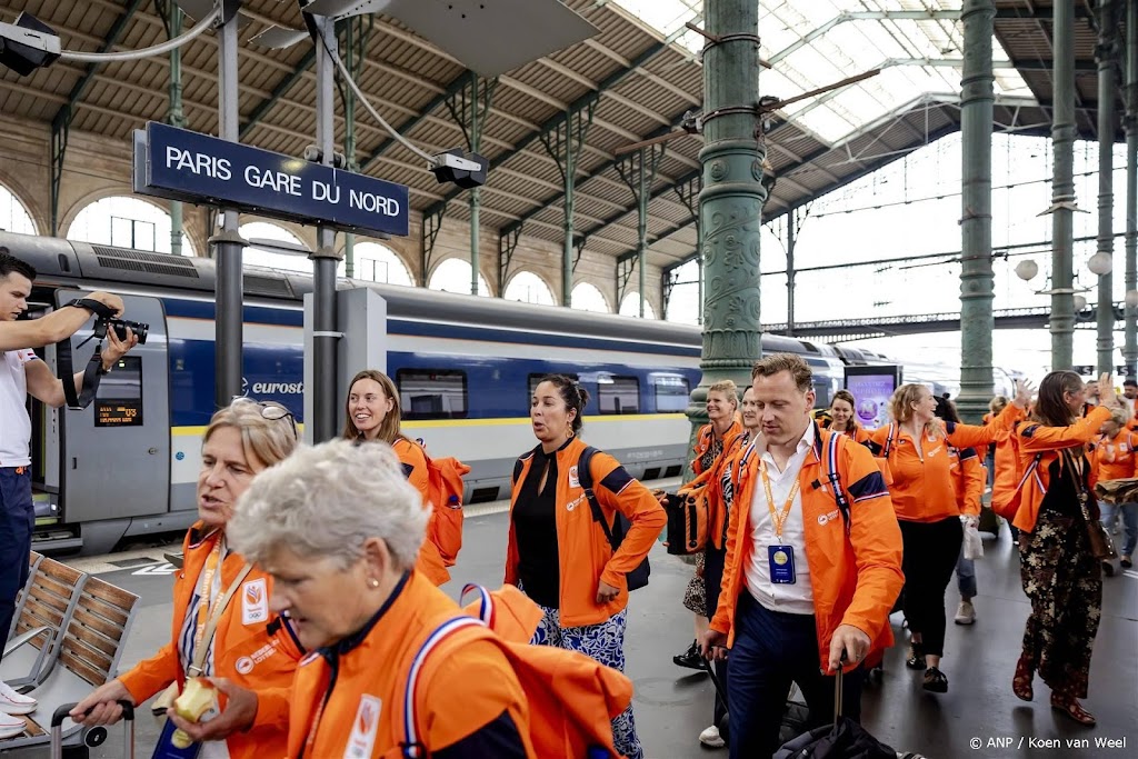Olympische 'legends' blij dat ze na omweg op Gare du Nord zijn