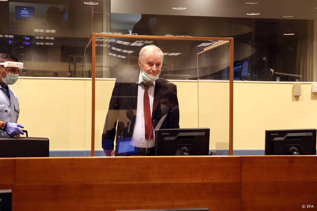 Mladic noemt zich eenvoudige soldaat die zijn land verdedigde