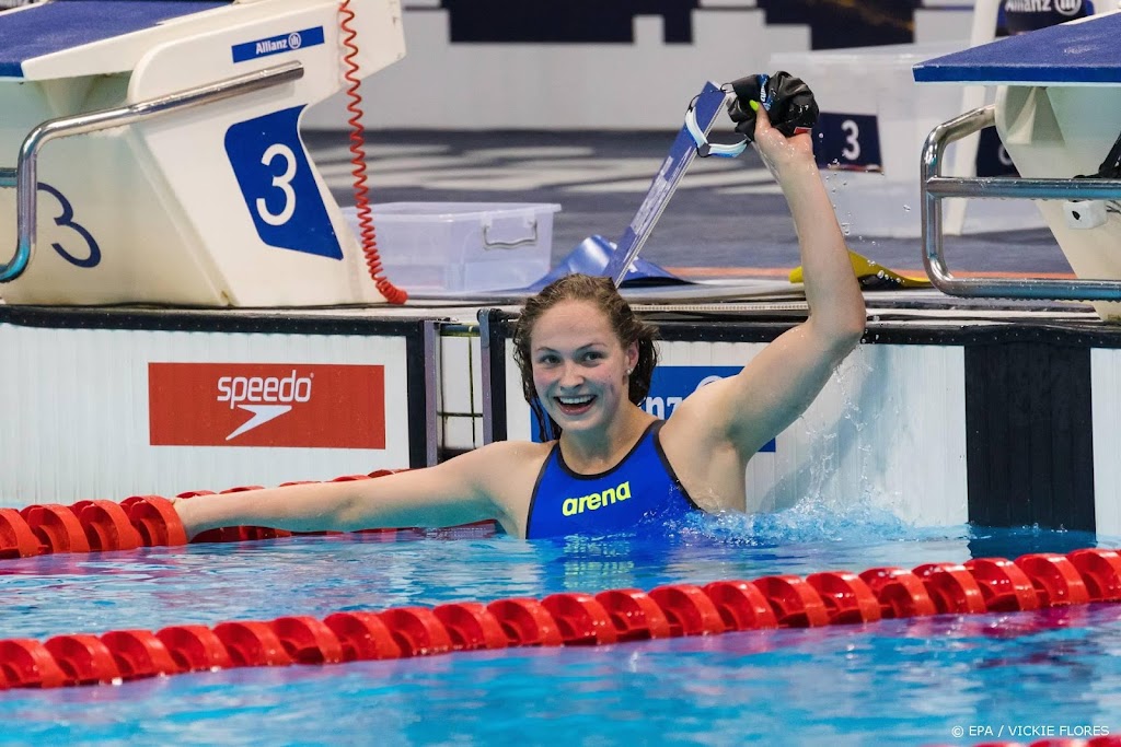 Zijderveld zwemt in wereldrecord naar goud, zilver voor Kruger
