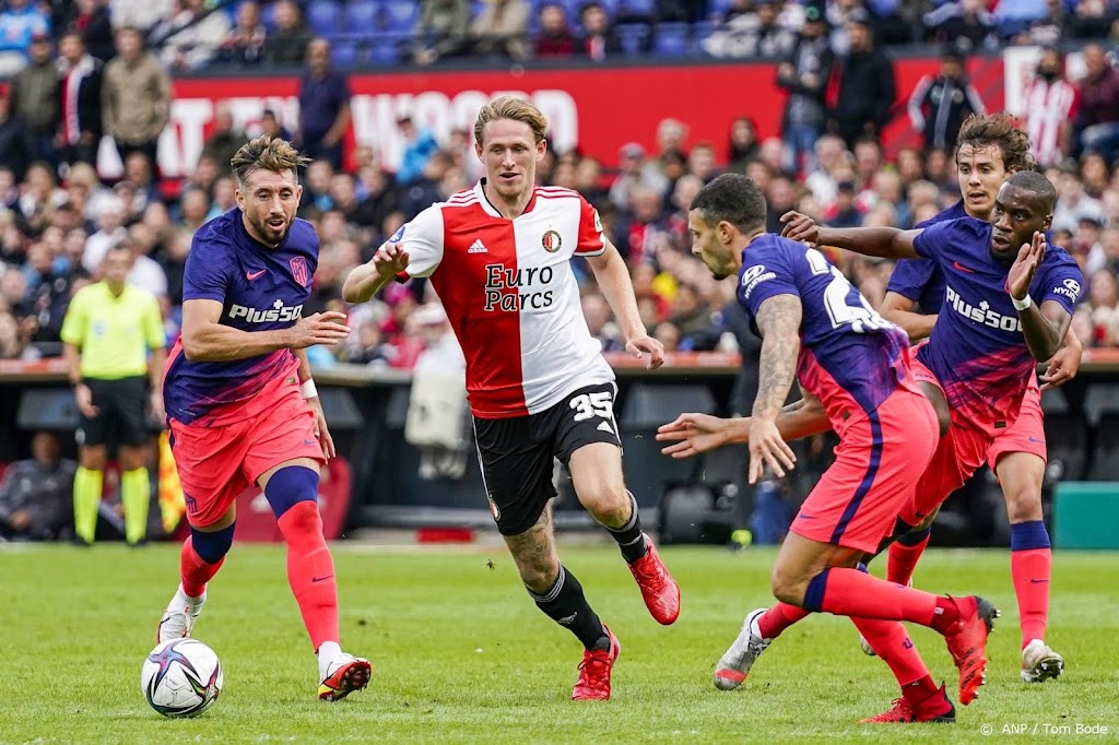 Feyenoord met verdediger Burger tegen IF Elfsborg
