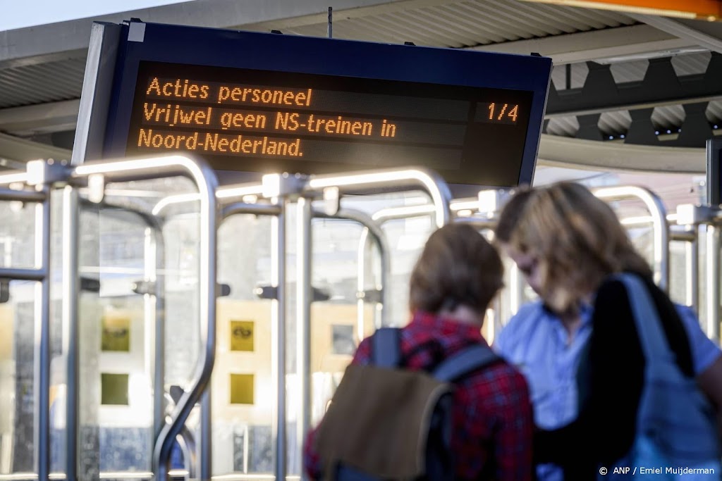 Vrijwel geen treinverkeer in Zuid-Holland door staking