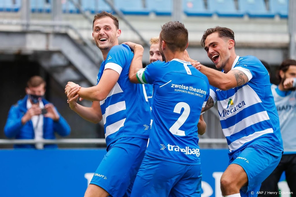 Ghoochannejhad leidt Zwolle langs tiental Sparta