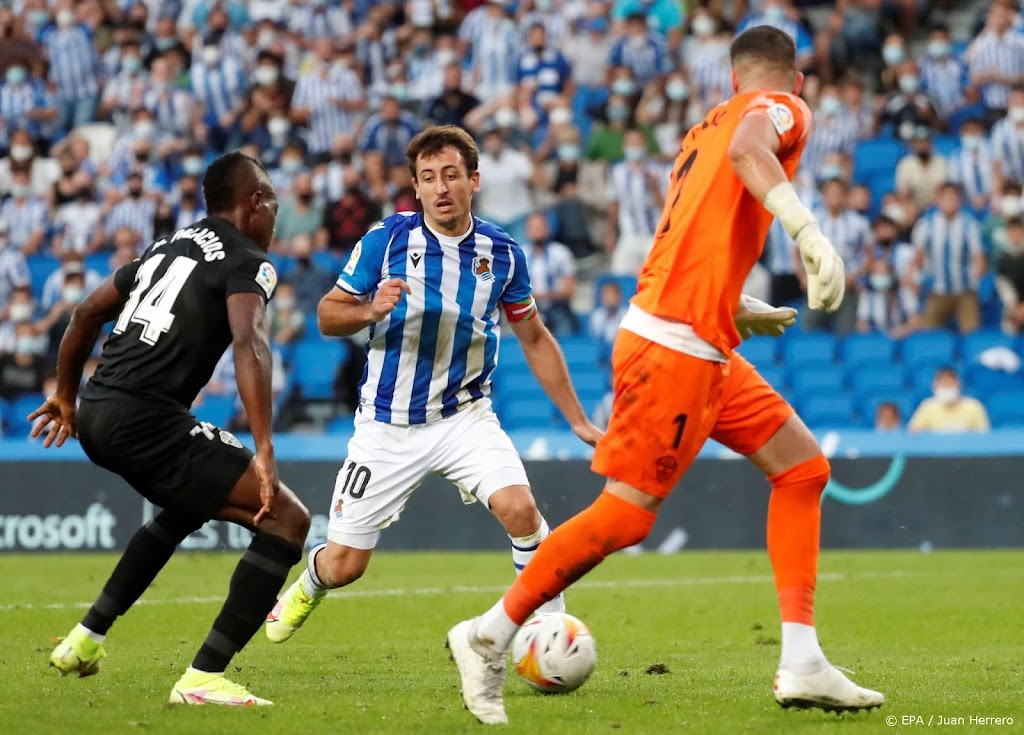 Real Sociedad klimt naar tweede plek in La Liga