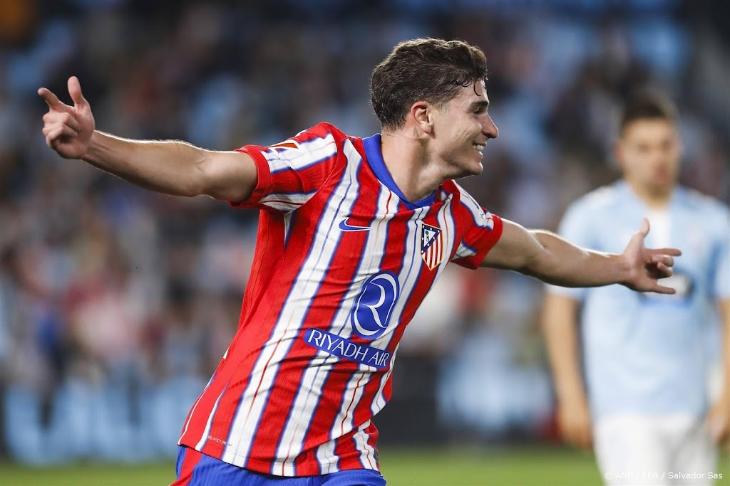 Atlético Madrid door late goal van Álvarez langs Celta de Vigo
