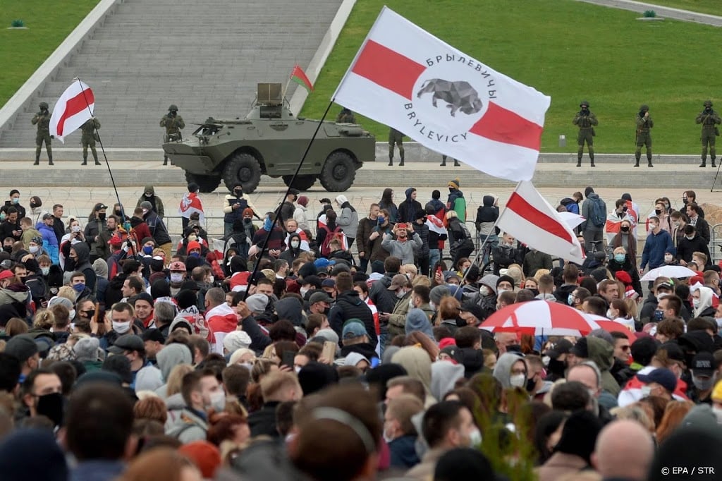 Zeker 500 demonstranten opgepakt in Wit-Rusland