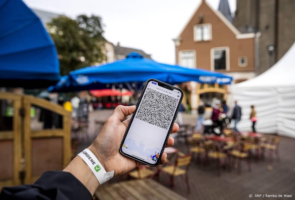 Coronapas voor horeca verplicht in heel België