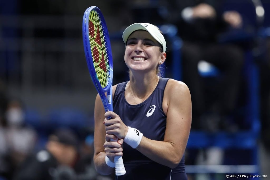 Tennisster Bencic boekt tiende WTA-titel in Tokio