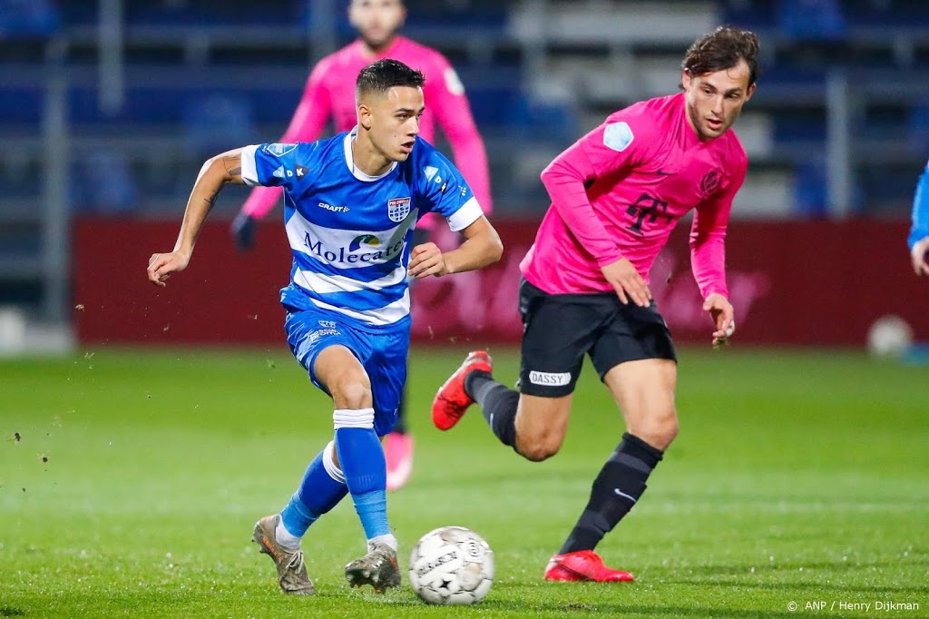 PEC Zwolle verlengt contract doorgebroken Reijnders