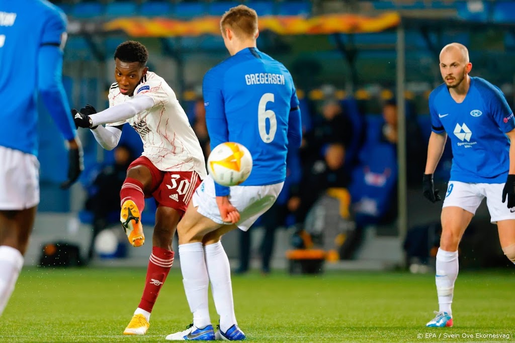 Arsenal bijna zeker van volgende ronde na winst bij Molde