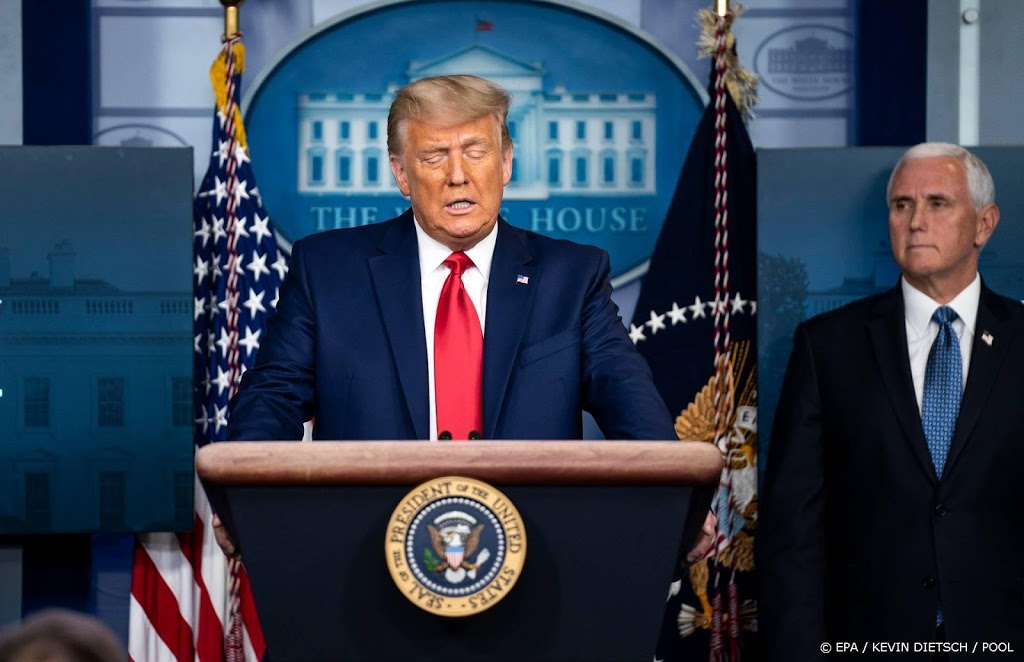 Trump: leveringen vaccins tegen coronavirus vanaf volgende week