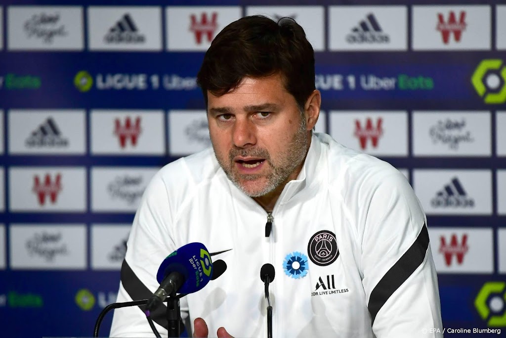 PSG: trainer Pochettino blijft, geen contact met Zidane