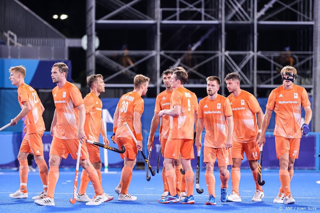 Hockeyers spelen gelijk tegen België bij debuut bondscoach Delmee