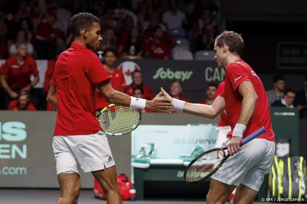 Canadese tennissers naar eindstrijd Daviscup Finals