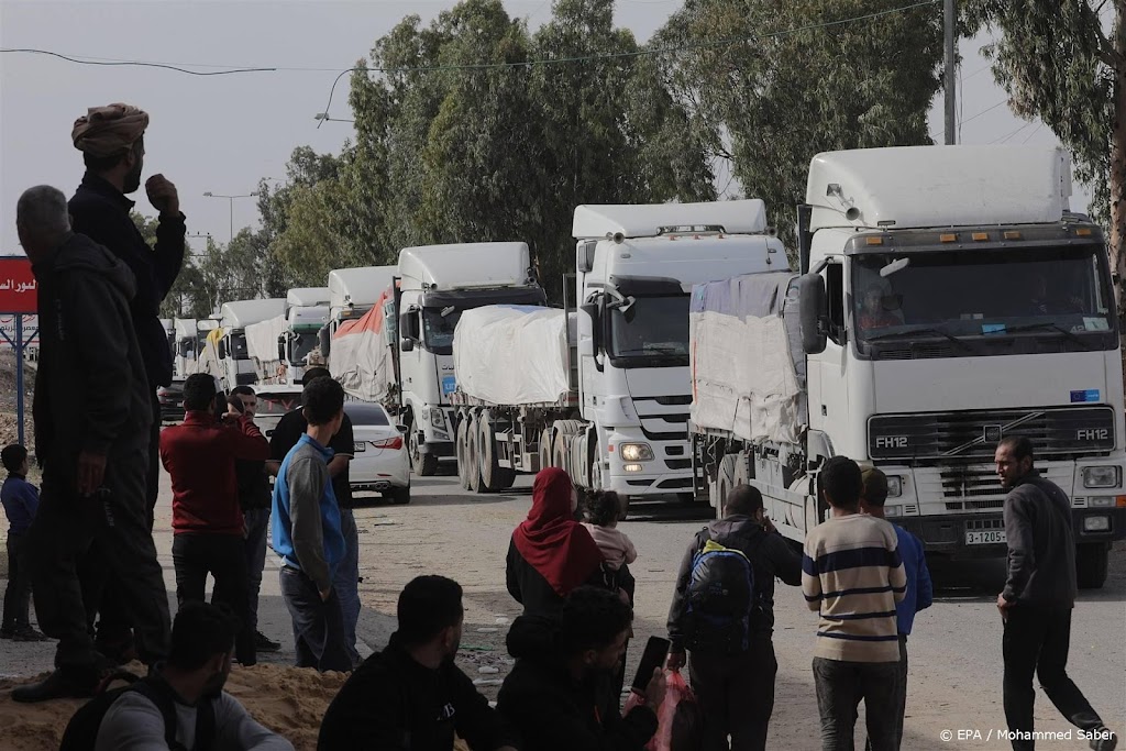 VN: 61 trucks leverden humanitaire hulp in noorden Gazastrook