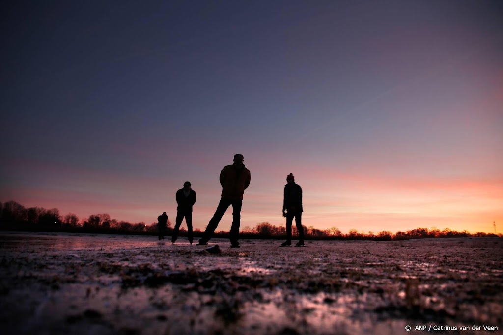 Mogelijk zondag al eerste marathon op natuurijs in Noordlaren