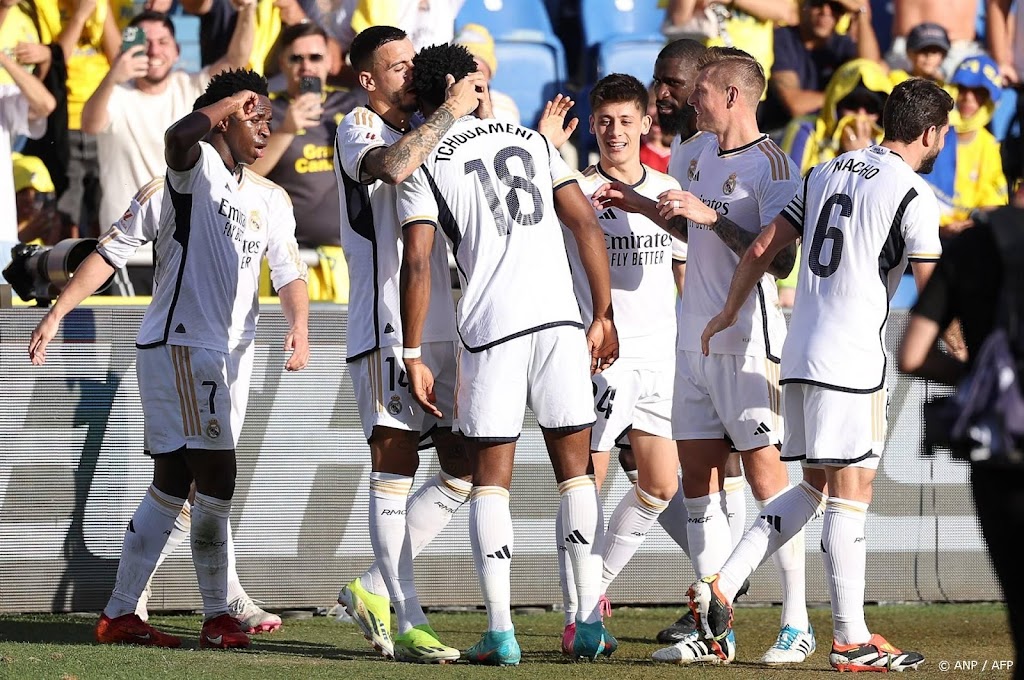 Invaller Tchouaméni kopt Real Madrid in slotfase langs Las Palmas