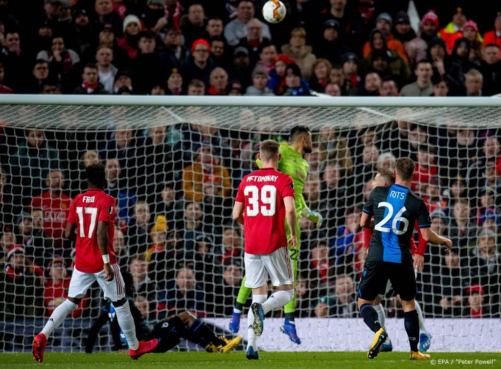 Manchester United rekent snel af met Club Brugge