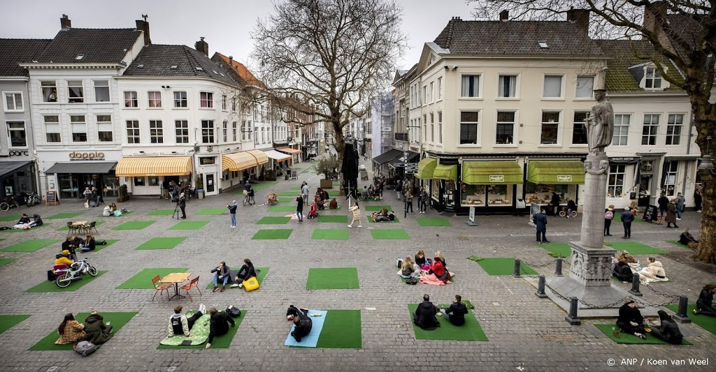 Ludieke picknick horecaondernemers Breda rustig verlopen
