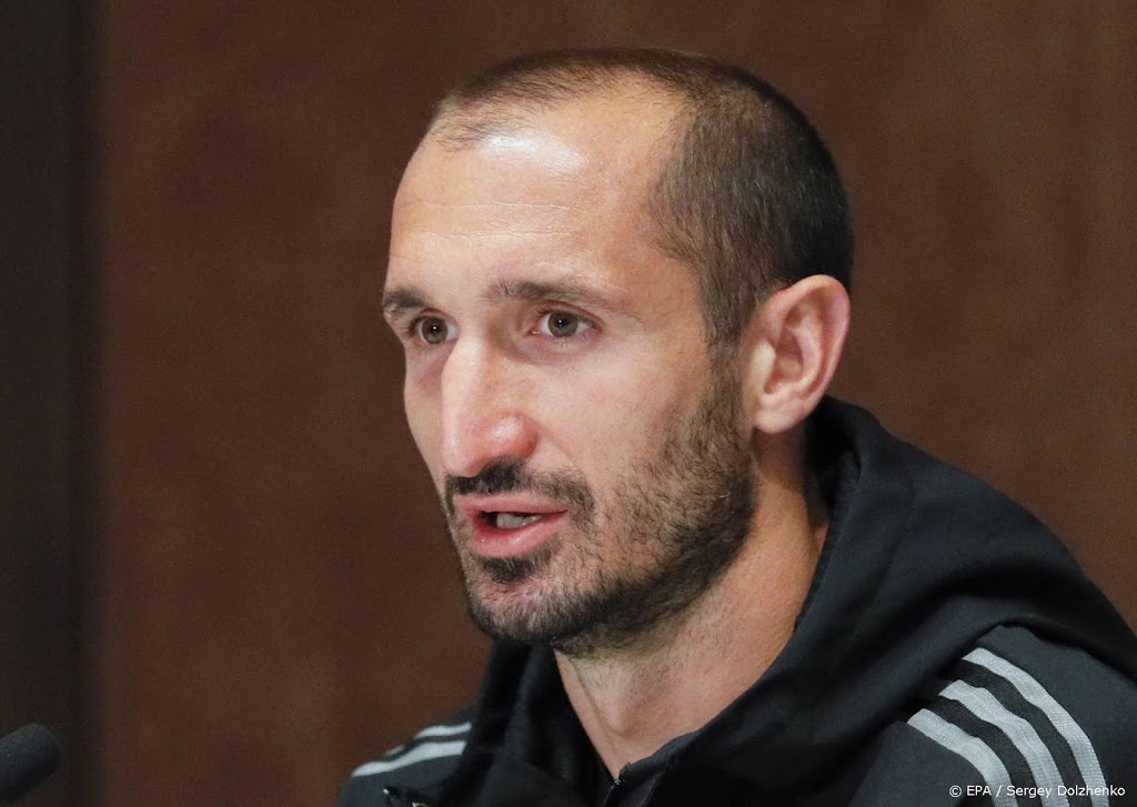 Aanvoerder Chiellini haakt af bij Italiaans elftal