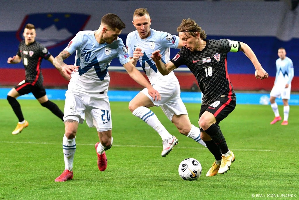 Modric recordinternational Kroatië na krappe zege tegen Cyprus