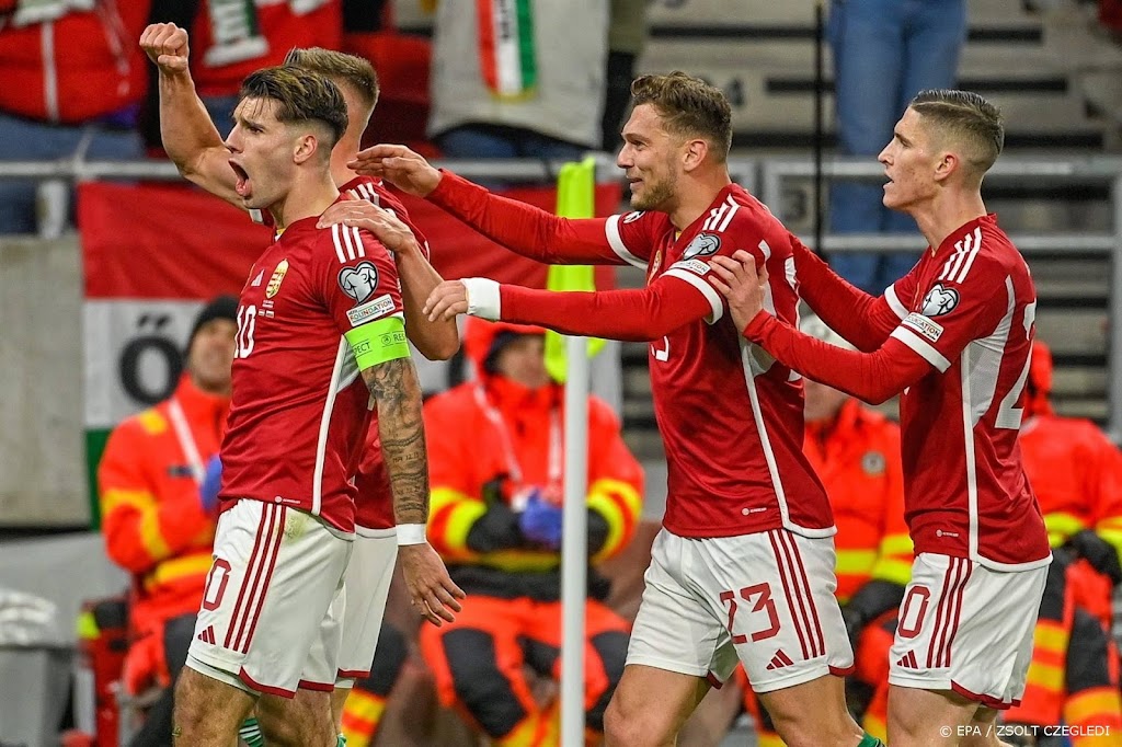 Bulgaren na ruime nederlaag bij Hongarije (3-0) naar laatste plek
