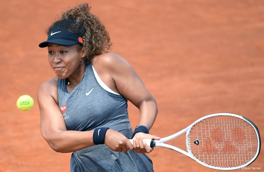 Tennisster Osaka mijdt uit protest persconferenties Roland Garros