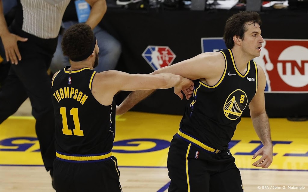 Zesde NBA-finale in acht jaar voor basketballers Warriors
