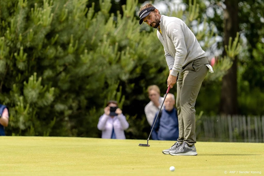 Golfer Luiten verliest leiding Dutch Open na ronde van 'net niet'