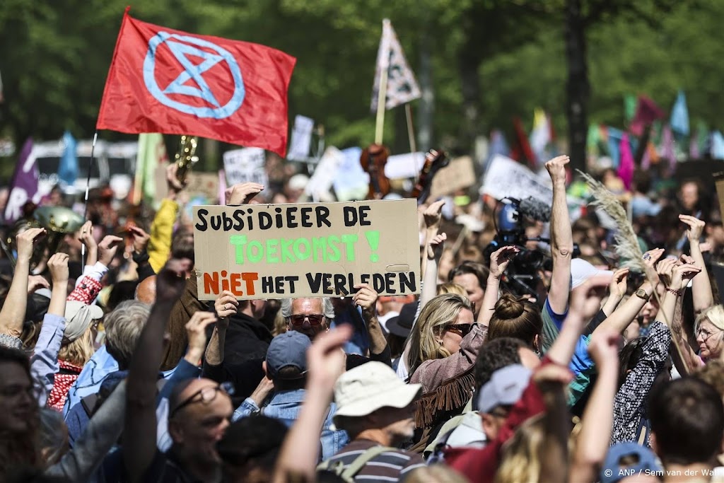 ME houdt klimaatactivisten op A12 tegen, komen tunnelbak niet in