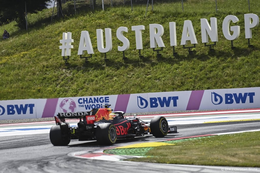 Verstappen wint ook Grote Prijs van Stiermarken in Formule 1