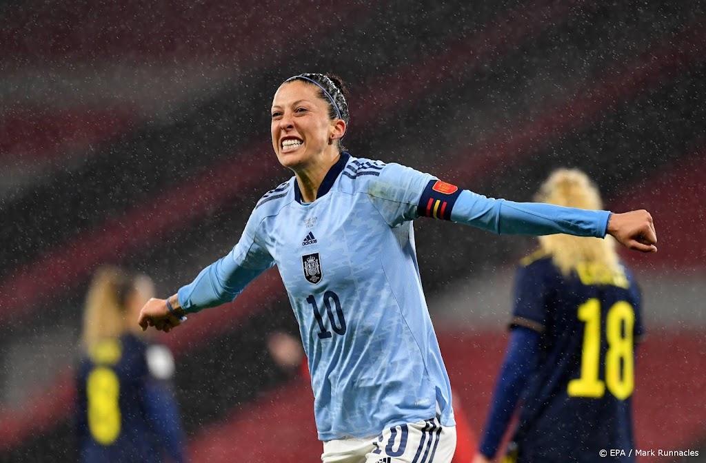 Spaanse voetbalsters zonder topscorer Hermoso naar EK in Engeland