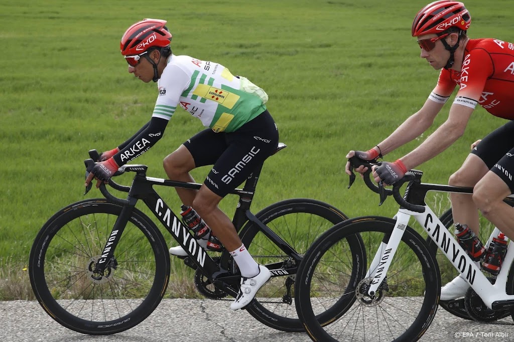Colombiaanse klimmer Quintana kopman Arkéa-Samsic in Tour