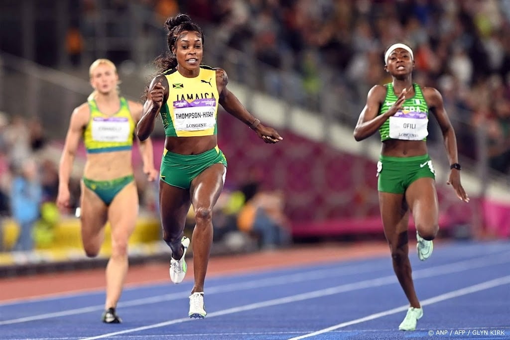 Sprintster Thompson-Herah neemt niet deel aan Olympische Spelen