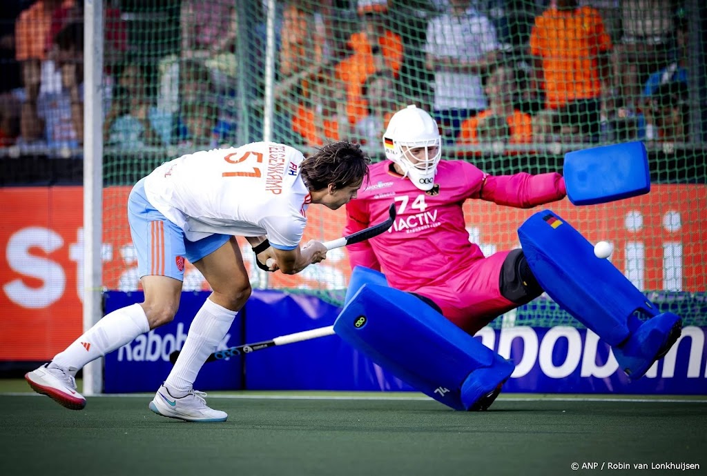 Hockeyers zijn na 1-1 tegen Duitsland titel in Pro League kwijt