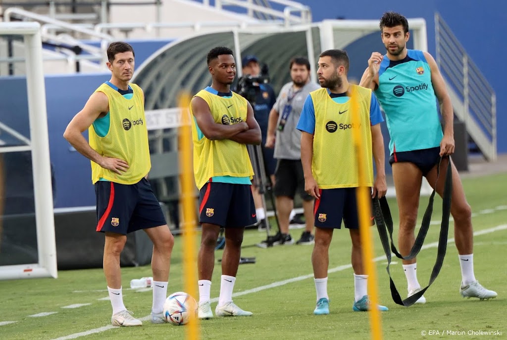 FC Barcelona en Juventus spelen gelijk in oefenduel in de VS