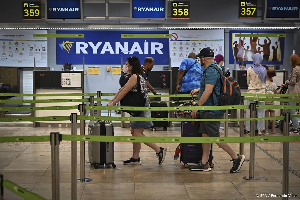 Spaans cabinepersoneel Ryanair staakt tot januari door