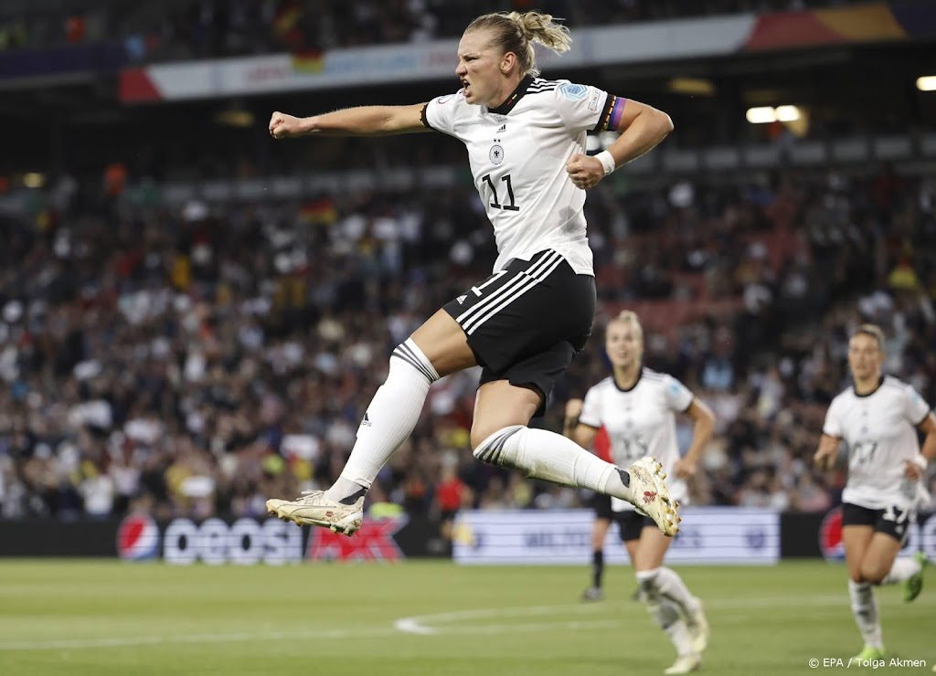 Duitse voetbalsters ten koste van Frankrijk naar finale EK