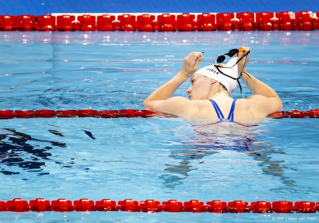 Giele mist op haar eerste Spelen finale 100 meter vlinderslag