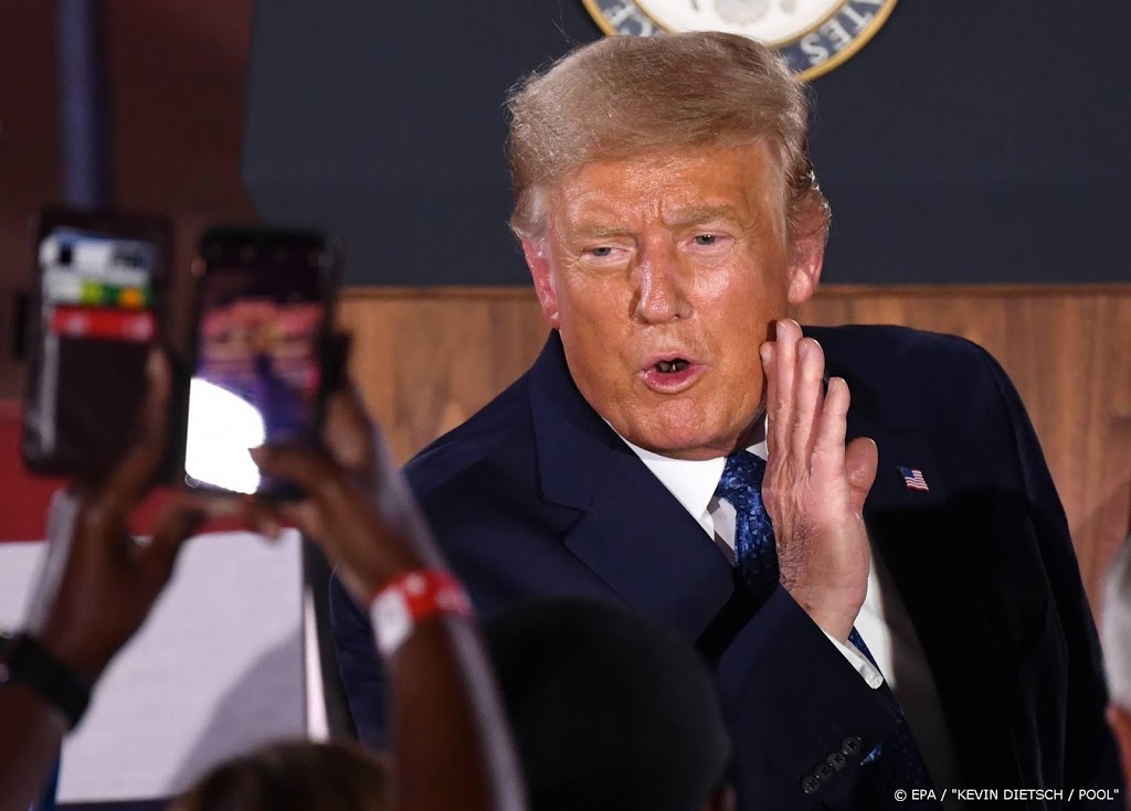 Trump spreekt op conventie vanuit Witte Huis