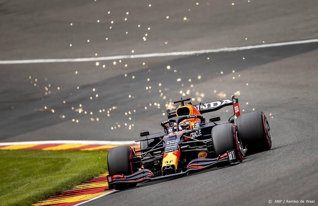 Verstappen begint met tweede tijd in training Spa na zomerreces