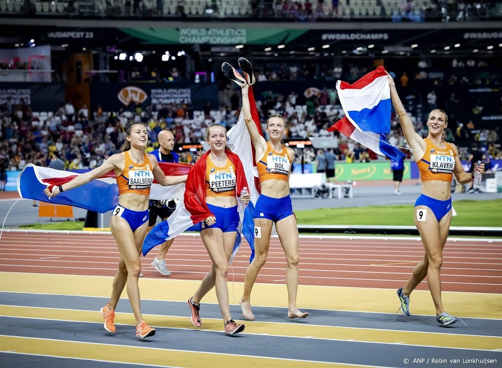 Meeste medailles ooit voor Nederlandse equipe op WK atletiek