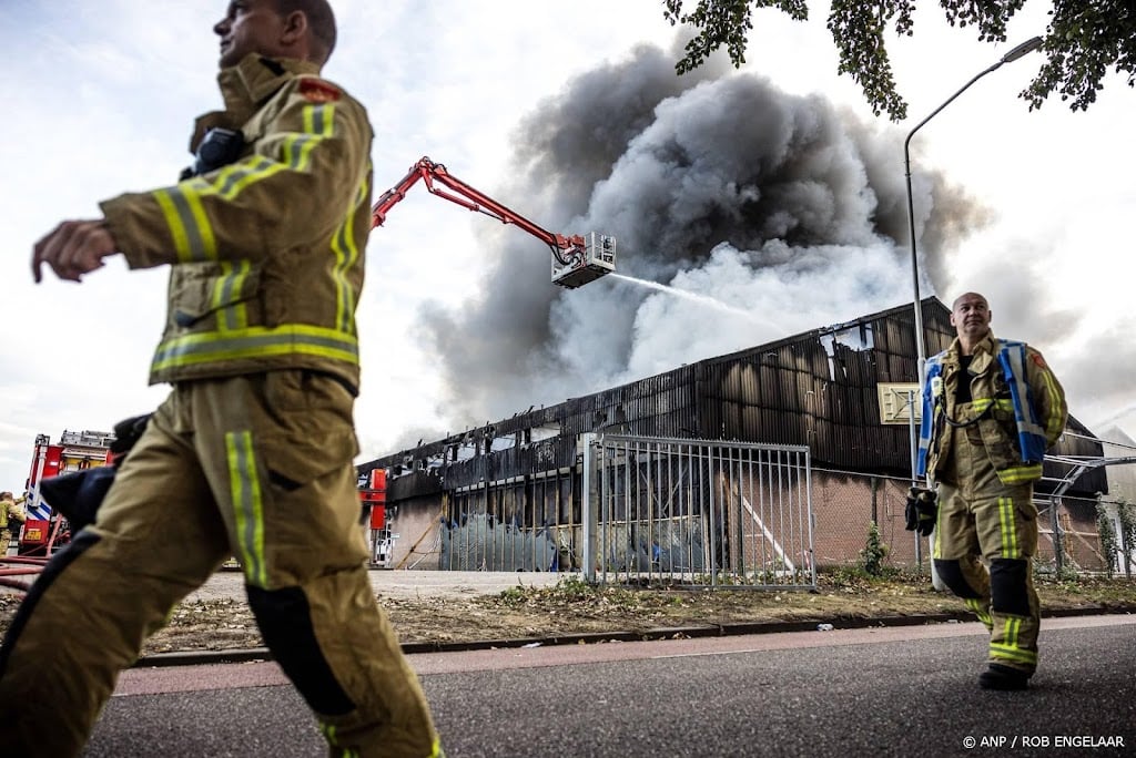 Grote brand bij afvalverwerker Deurne