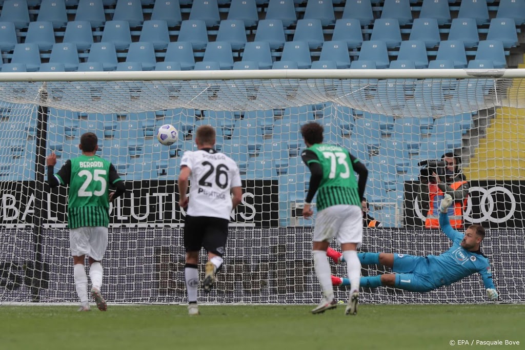 Doelman Zoet debuteert bij Spezia met forse nederlaag