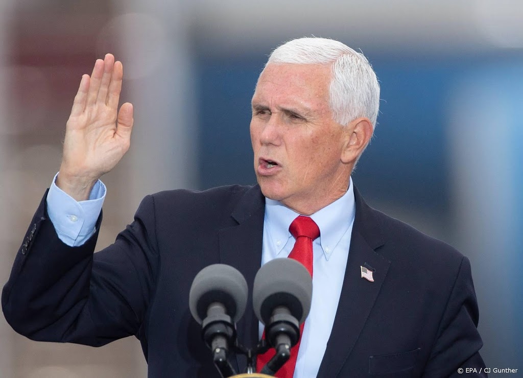 Mike Pence: herverkiezing als aanloop naar presidentschap