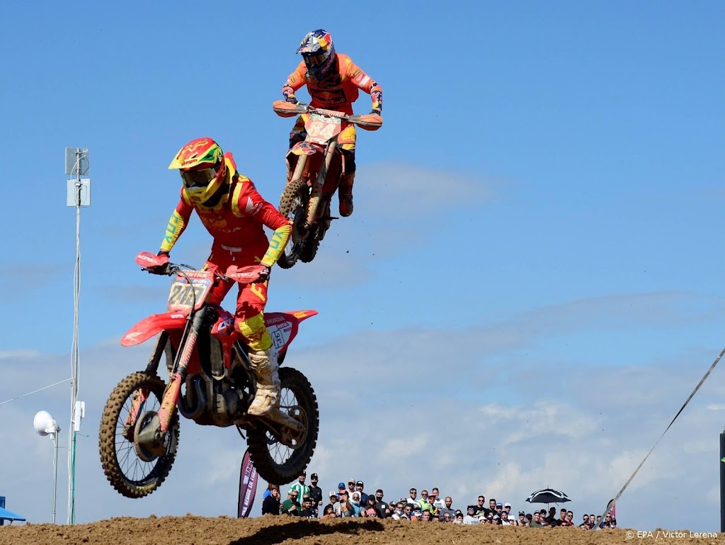 Motorcrosser Herlings nipt leider WK na moeizame GP Pietramurata