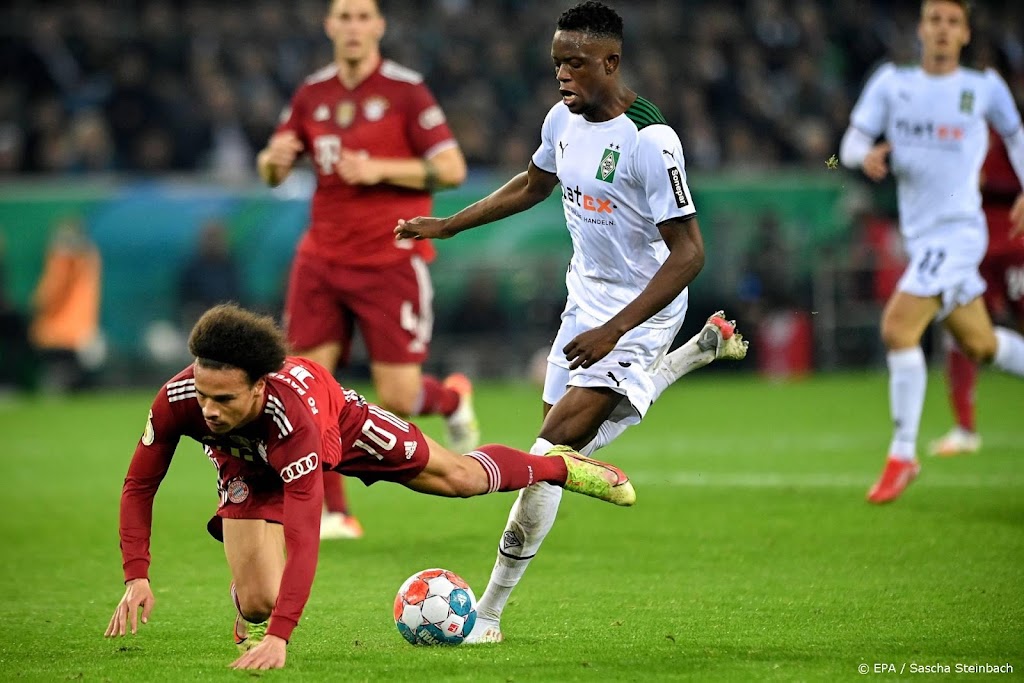 Bayern blameert zich in Duitse beker tegen Gladbach
